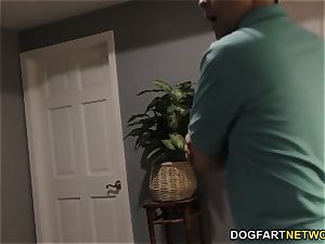cheating brutha and parent watch Lana Rhoades takes bbc